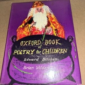 Oxford Book of Poetry for Children -compiled by Edward Blishen- preloved